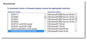 windows 7 device manager smart card download 32 bit|SCR331/SCR3310 Drivers, Downloads, Support .